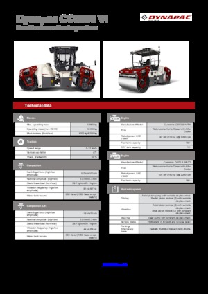 Kombiwalzen Dynapac CC 6200 C VI
