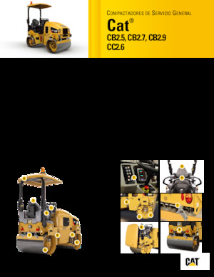 Kombiwalzen Caterpillar CC2.6