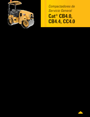 Kombiwalzen Caterpillar CC4.0