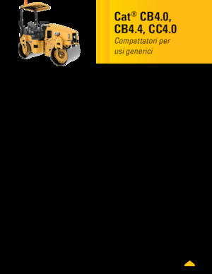 Kombiwalzen Caterpillar CC4.0