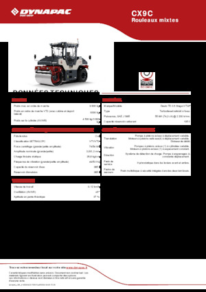 Kombiwalzen Dynapac CX9C