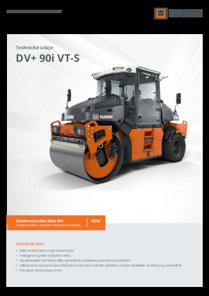 Kombiwalzen Hamm DV+ 90i VT-S