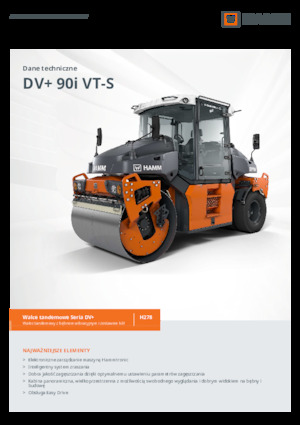 Kombiwalzen Hamm DV+ 90i VT-S