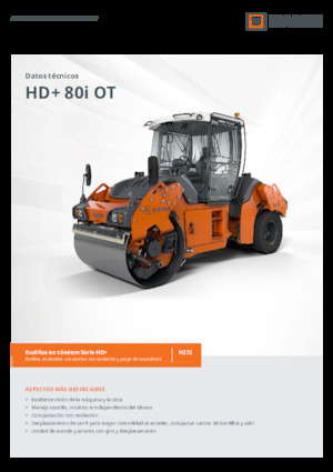 Kombiwalzen Hamm HD+ 80i OT