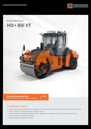 Kombiwalzen Hamm HD+ 80i VT