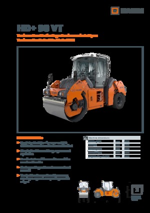 Kombiwalzen Hamm HD+ 90 VT