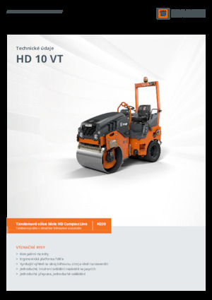 Kombiwalzen Hamm HD 10 VT