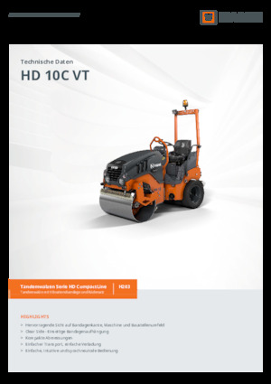 Kombiwalzen Hamm HD 10C VT