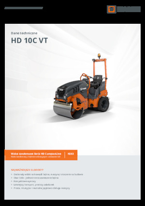 Kombiwalzen Hamm HD 10C VT