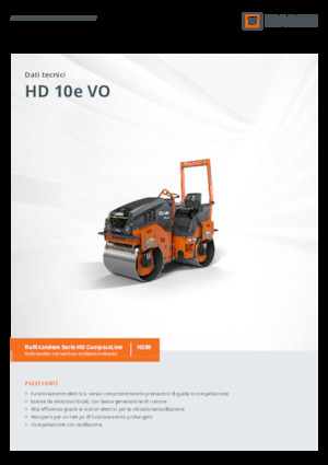 Kombiwalzen Hamm HD 10e VT