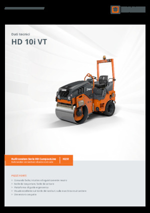 Kombiwalzen Hamm HD 10i VT