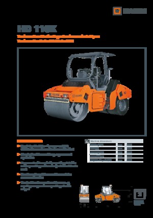 Kombiwalzen Hamm HD 110K