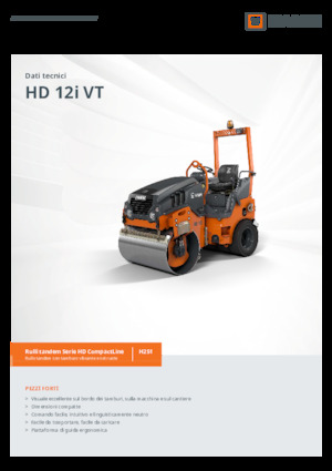 Kombiwalzen Hamm HD 12i VT