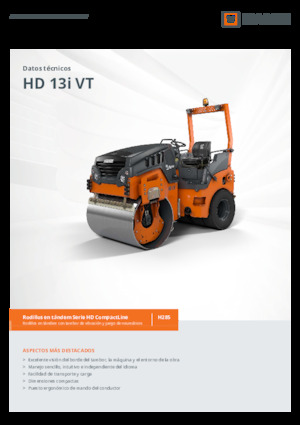 Kombiwalzen Hamm HD 13i VT