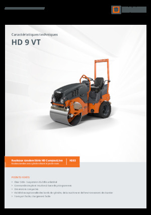 Kombiwalzen Hamm HD 9 VT