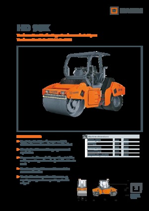 Kombiwalzen Hamm HD 90K