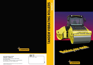 Kombiwalzen Lebrero VTA 80 MX