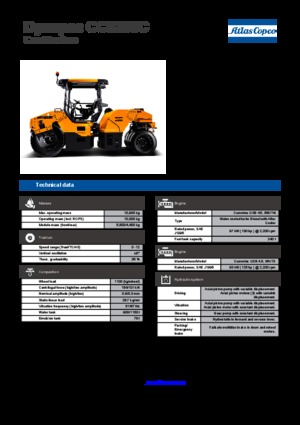Kombiwalzen Dynapac CC 5200 C