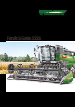 Mähdrescher Fendt 5225 E Rice