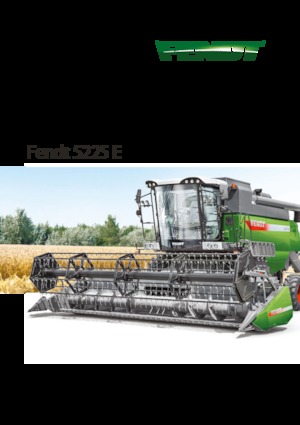 Mähdrescher Fendt 5225 E Rice