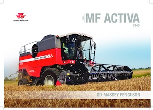 Mähdrescher Massey Ferguson Activa 7340