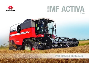 Mähdrescher Massey Ferguson Activa 7340