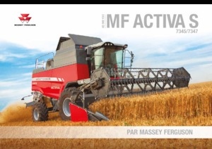 Mähdrescher Massey Ferguson Activa 7345S-MCS