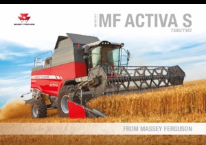 Mähdrescher Massey Ferguson Activa 7345S-MCS