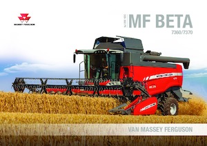 Mähdrescher Massey Ferguson Beta 7360 AL4