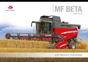 Mähdrescher Massey Ferguson Beta 7370