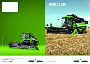 Mähdrescher DEUTZ-FAHR C 6205 TS Farmline