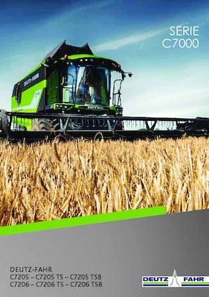Mähdrescher DEUTZ-FAHR C 7206 TS