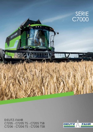 Mähdrescher DEUTZ-FAHR C 7206 TS Topline