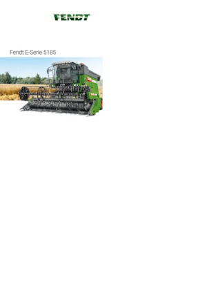 Mähdrescher Fendt 5185 E