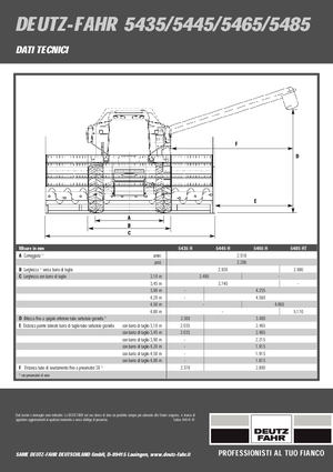 Mähdrescher DEUTZ-FAHR 5445 H