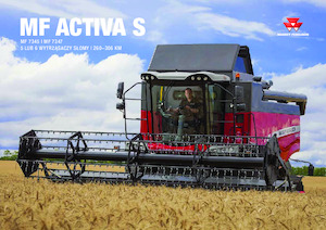 Mähdrescher Massey Ferguson Activa S 7347