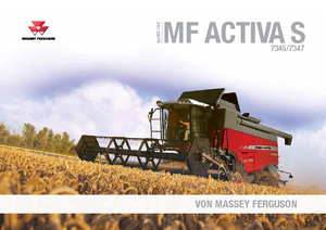 Mähdrescher Massey Ferguson Activa 7347 S