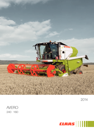 Mähdrescher Claas Avero 240
