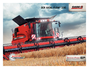 Mähdrescher Case IH Axial Flow 9230