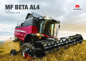 Mähdrescher Massey Ferguson Beta 7360 AL4