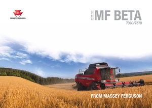 Mähdrescher Massey Ferguson Beta 7370 PL