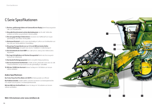 Mähdrescher John Deere C 670 i
