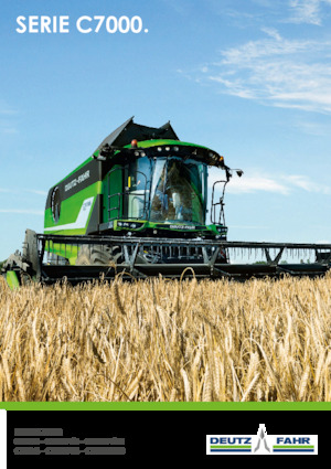 Mähdrescher DEUTZ-FAHR C 7206 TS Topline