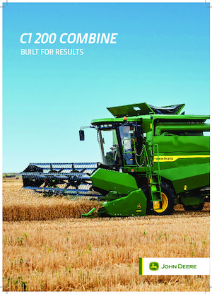 Mähdrescher John Deere C1 200