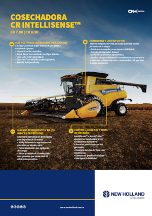 Mähdrescher New Holland CR 7.90 INTELLISENSE™