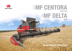Mähdrescher Massey Ferguson Centora 7380