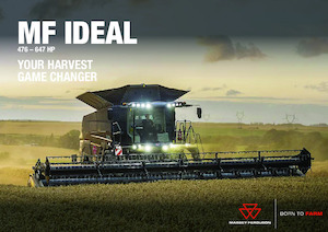 Mähdrescher Massey Ferguson Ideal 7 PL