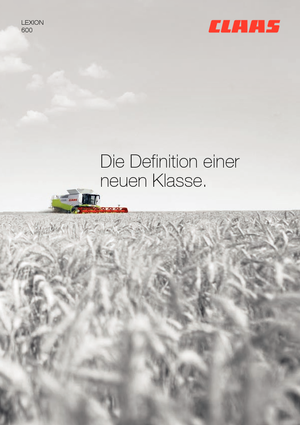 Mähdrescher Claas Lexion 600 Terra-Trac