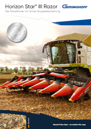 Mähdrescher-Maispflücker Geringhoff HSIII 800 FB