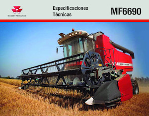 Mähdrescher Massey Ferguson MF 6690